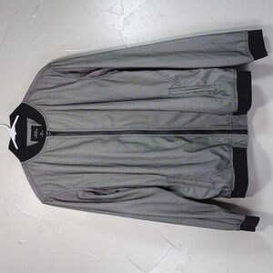 A.T.C.F. Penshoppe Black and Gray Bomber Jacket XL